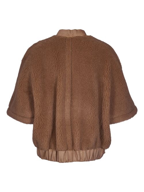 Bomber cape in Teddy fabric MAX MARA | 2424736062600001